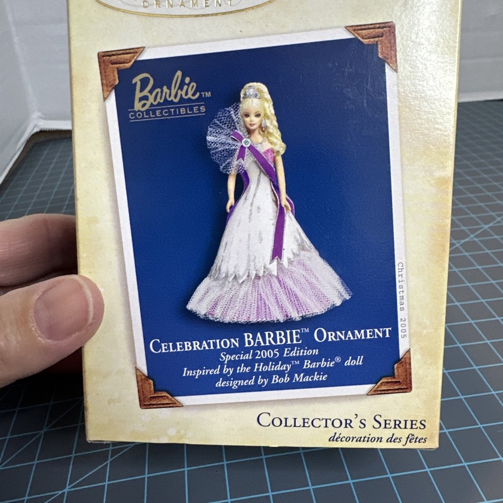 Hallmark Celebration Barbie Ornament - Special 2005 Edition Bob Mackie